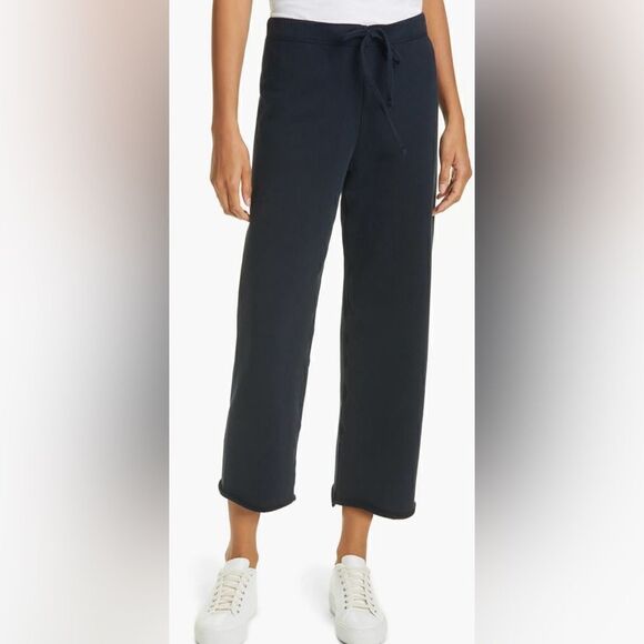 Frank & Eileen Catherine Favorite Cropped Wide Sweatpants Triple Fleece $188 - Picture 10 of 13